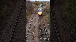 LNER Azuma 800110 working 1E25 Aberdeen to London Kings X #shorts #train #class800 #azuma #lner.