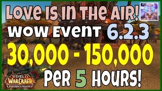 WoW Gold Farming 6.2.3 Lovely Charms: 30,000 to 150,000 Gold per 5 Hours Farming in Pandaria