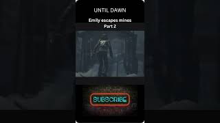 Until Dawn Emily escapes mines part 2