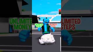 UNLIMITED MONEY OR UNLIMITED STEPS IN ROBLOX! 💸 #shorts