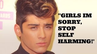 ZAYN MALIK CAUSES GIRLS TO SELF HARM!!!! #CUTFORZAYN