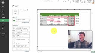 Microsoft Excel Course - Printing a Specific Range of Cells | Part 59