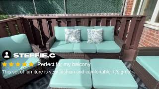 Ultimate Outdoor Comfort: Best-Selling Outdoor Sofa Set with Rave Reviews!