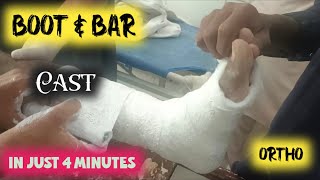 boot and bar cast | boot and bar cast in orthopedic