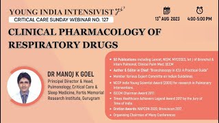 Aerosolized respiratory drugs ( Dr Manoj Goel -Gurgaon )