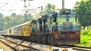 VINTAGE but EVERGREEN DOUBLE ALCos !! SINGLE and DOUBLE DIESEL TRAINS | Indian Railways