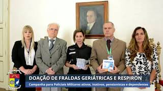 Campanha de Doação de Fraldas Geriátricas e Respiron