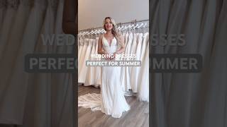 Wedding dresses perfect for a summer wedding