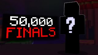 The MOST INSANE 50,000th Final in Hypixel Bedwars (SWEATY)