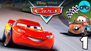 Cars 1 The Videogame with Lightning McQueen: Story Mode Episode 1 - PC Cartoon Race Cars Video Game