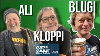 Guitar Summit 24 - Teil 7 - Ali - Kloppi - Blugi #guitarsummit2024