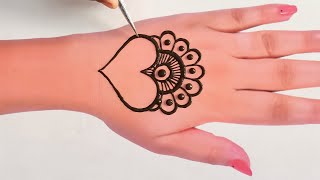 mehndi design back side simple | mehndi ka design for baby girl | mehndi ki video