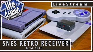 SNES Retro Receiver w/ @RetroRGB :: LIVE STREAM