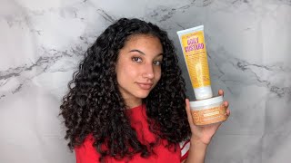 KILLER COMBO for a wash and go | curly hair routine