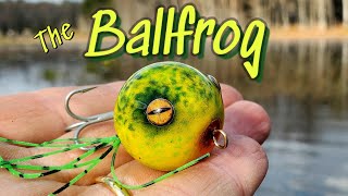 The Topwater Frog lure for beginners, Make a frog lure the easy way  #luremaking #bassfishing