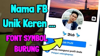 Ubah nama fb super keren font simbol hewan tambah font teks unik 2022