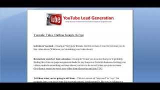 Youtue Lead Generation Training Sample Script 4 of 7