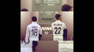 #WTC #IND #NZ World Test championship🏆 Final promo for IND vs NZ final #ICCWTCFINAL