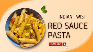 Pasta in Red Sauce (Indian Style)| Homemade pasta sauce| Pasta kaise banae @CookwithPriyankaKulkarni