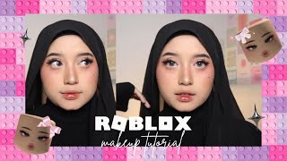 RECREATE ROBLOX MAKEUP PAKAI PRODUK UNDER 100 RIBU