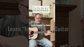 How to play intro to Imagine by John Lennon on guitar