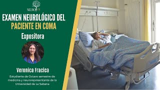 Examen neurológico del paciente en coma.