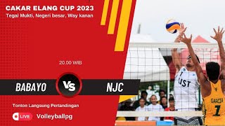 🔴 LIVE CAKAR ELANG CUP BABAYO VS NJC