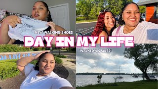 day in my life: not fitting into clothes, new walking shoes, + 4 mile walk | Isabella Jaii