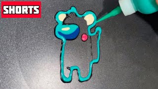 #Shorts Among us x BT21 Pancake Art - KOYA | LEMON Pancake