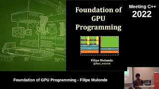 Foundation of GPU Programming - Filipe Mulonde - Meeting C++ 2022