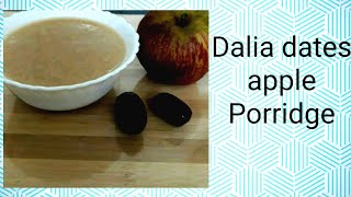 Dalia dates apple Porridge
#breakfreecooking