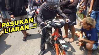 Bebek 2Tak Ganas Seting Balap Motor DragBike