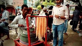 Ice cream making Review - Bangladeshi Street Food Review - Cone Ice Cream Review