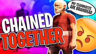 (HORRIBLE) ROBLOX Players Try Chained Together…