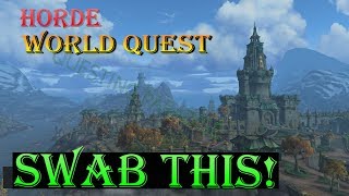 World Quest: Swab This! - Battle for Azeroth - Tiragarde Sound Questing - WoW