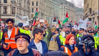 "United Voices: Londoners Rally for Peace in Palestine and Israel"