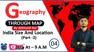 India Size and Location Geography part-2 For Aso In Odia By Abhinash kar #oas #aso #asostrategy #ssc