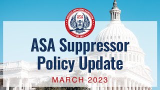 ASA Policy Update – Washington Anti-Suppressor Legislation