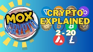 Understand CRYPTOCURRENCY - in a nutshell | MoxCrypto | 10 Coins Part 2