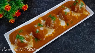 Restaurant Style Malai Kofta | मलाई कोफ्ता | Malai Kofta Curry By Suvarna's Kitchen