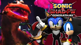 SONIC AND CLASSIC SONIC PLAY SONIC X SHADOW GENERATIONS! SHADOW PATH PART 2 BIOLIZARD FIGHT!