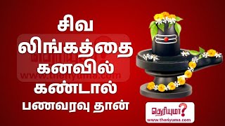 சிவலிங்கம் கனவில் வந்தால் என்ன பலன்? Lord shiva in dream meaning in Tamil #anmeegathagaval