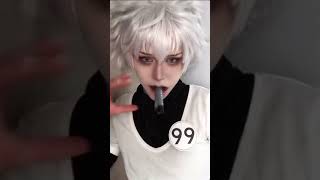 Killua Cosplay - Hunter X Hunter Cosplay #shorts