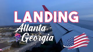 LATAM Airlines Flight to Atlanta (ATL) Georgia - Landing  - Hydraulics Sounds - Aviation ASMR B767