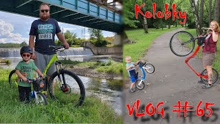 Koloběžkové projížďky, Martin kácí stromy :D  |VLOG #65