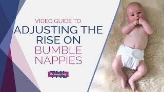 Adjusting the rise on a Bumble nappy