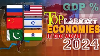 Top Largest Economies of 2024 | Biggest GDP Percentage in the world 2024 |