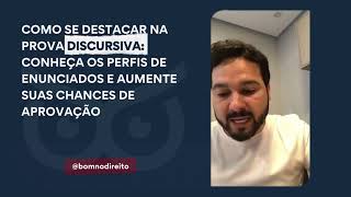 PONTUE MAIS na prova discursiva: conheça os perfis de enunciados e aumente suas chances de aprovação