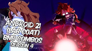 [OUTDATED] DBFZ 1.30 Android 21 (Lab Coat) BnB / Advanced Combos | DRAGON BALL FighterZ