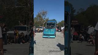 Oldsmobile Cutlass hopping at the 2024 Obsession Car Club Lowrider Picnic